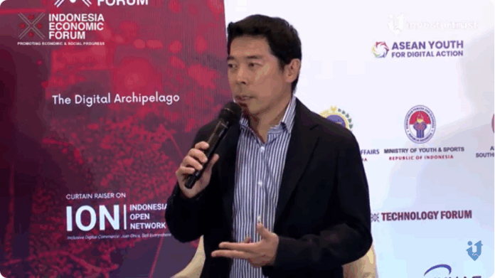 Ronald Walla, Presiden Direktur PT Wismilak Inti Makmur Tbk di diskusi panel Indonesia Open Network (ION) 2026 di Jakarta, Kamis (5/2/2026).