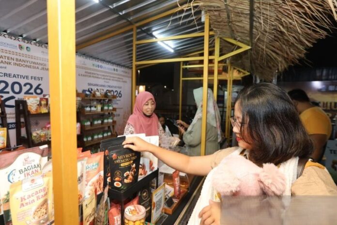 Kegiatan Sekarkijang Creative Fest (SCF) 2026 di Banyuwangi, Jawa Timur. Foto: Antara.