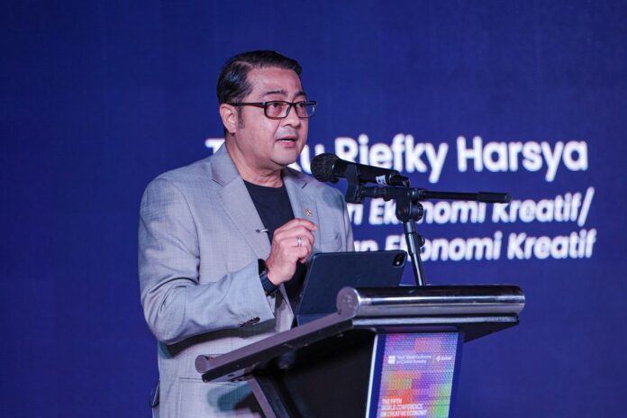 Menteri Ekonomi Kreatif (Menekraf)/Kepala Badan Ekonomi Kreatif (Barekraf), Teuku Riefky Harsya. Foto: Kemenekraf.