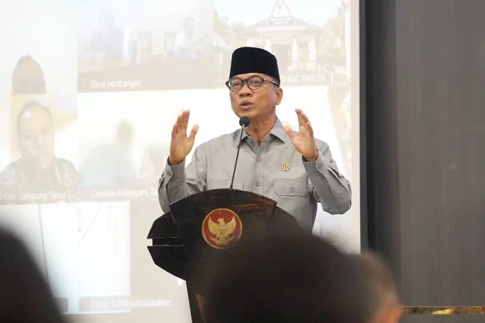 Menteri Desa dan Pembangunan Daerah Tertinggal (Mendes PDT), Yandri Susanto. Foto: Investortrust/Elsid Arendra.